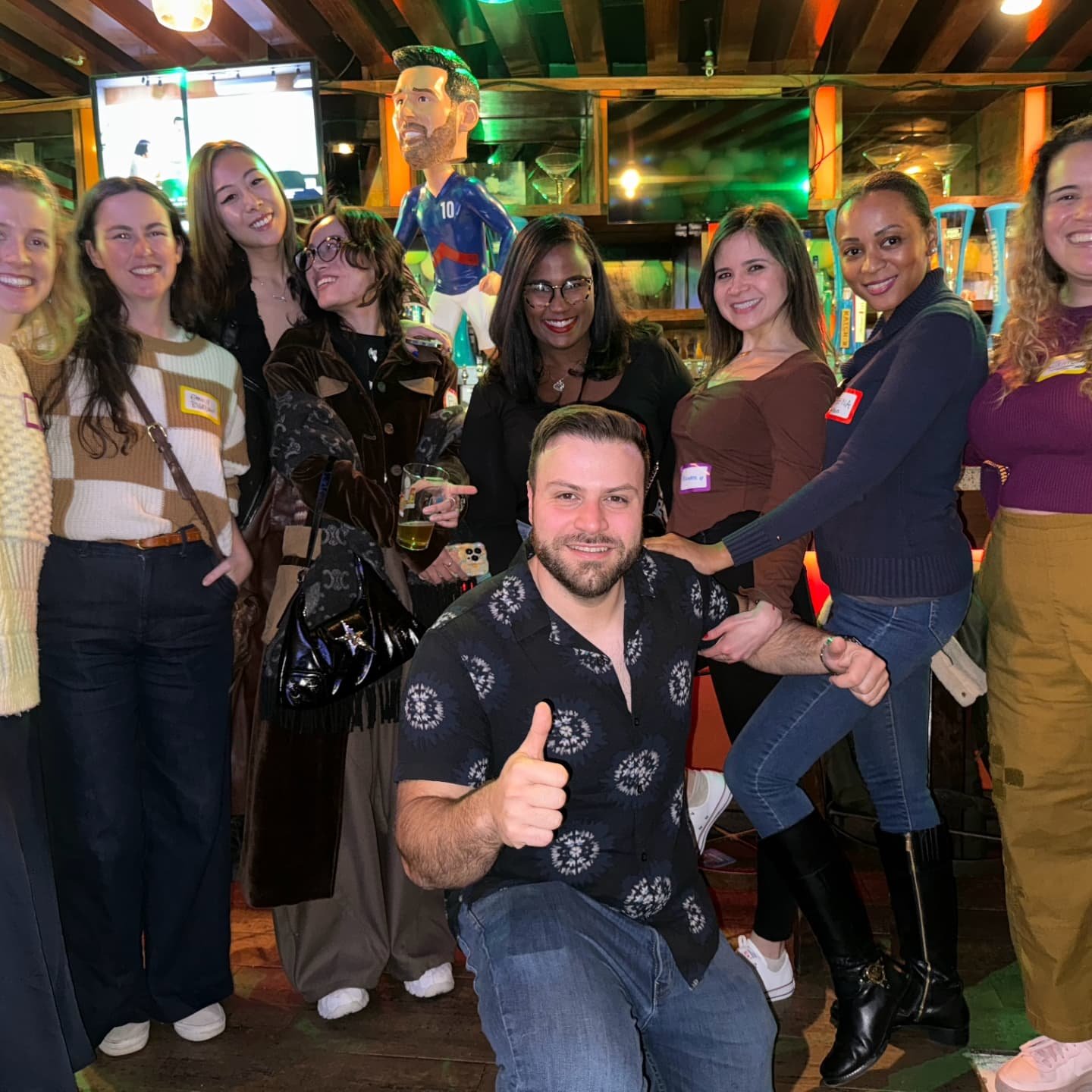 Stefan with Astoria Connect attendees